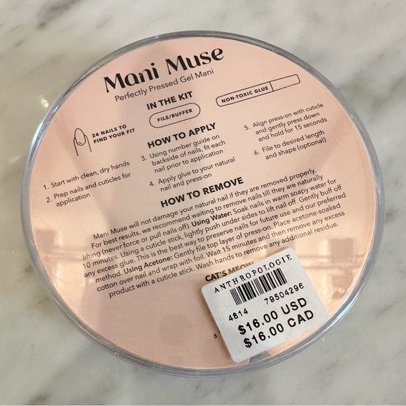 New Mani Muse Press On Nails - Picture 3 of 3